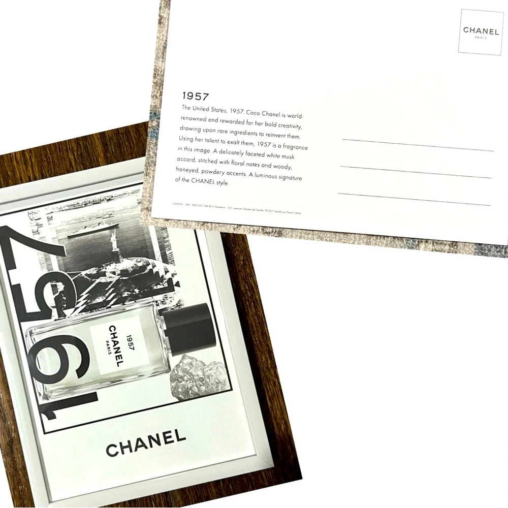 CHANEL 6 Set Collection Postcards De Cartes Postales Collection Privée De Chanel - Picture 7 of 9